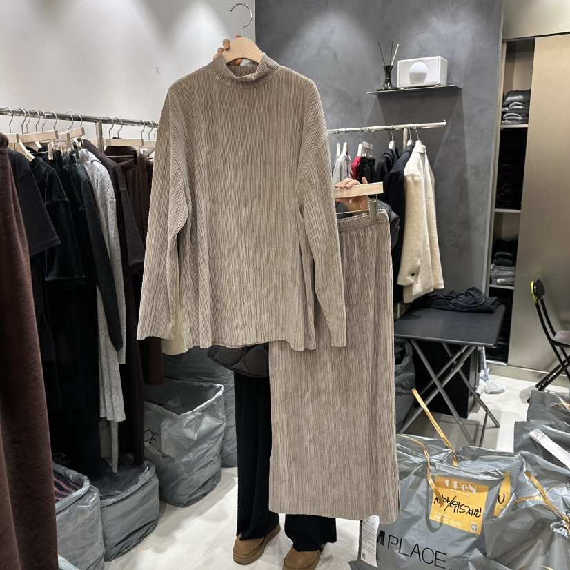 OPEN東大門㊣代購女士新款熱賣人氣25秋冬推薦職業套裝套裝OPEN套裝