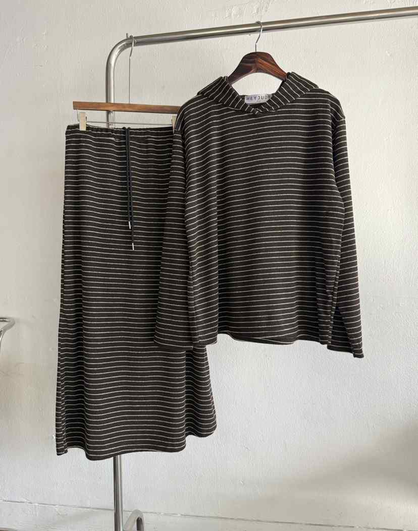 HEYJUDE東大門㊣實拍女裝新款25秋冬推薦時尚熱賣套裝連帽衫HEYJUDE套裝