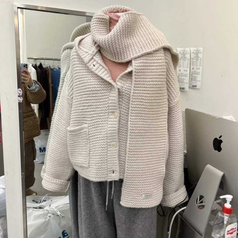 RECOVER東大門㊣代購女裝新品時尚休閑熱賣人氣毛衣不含圍巾RECOVER/MOMENT毛衣