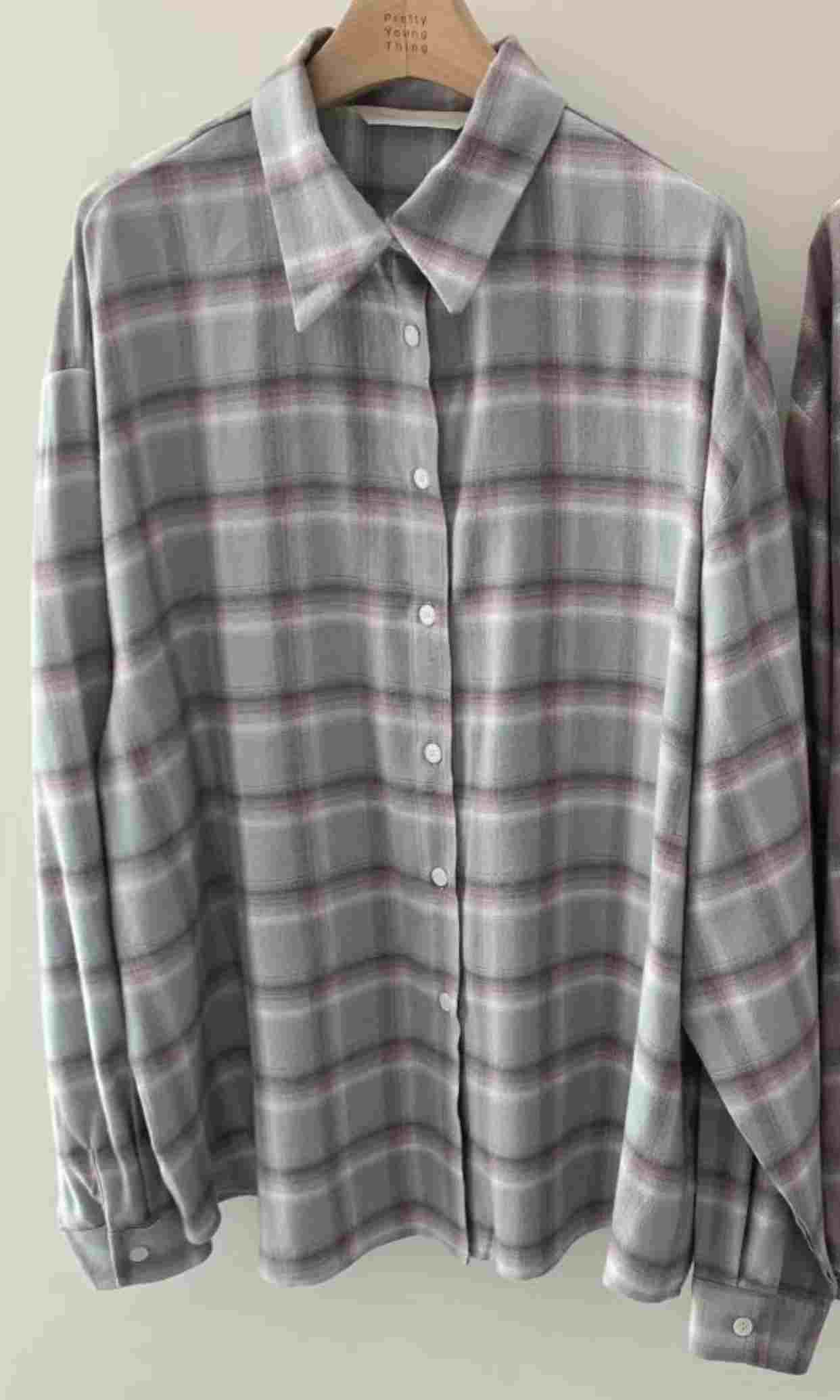 PYT-ot東大門㊣實拍女裝新品25秋冬職業熱賣休閑襯衫蕾絲衫pretty young thing襯衫/蕾絲衫