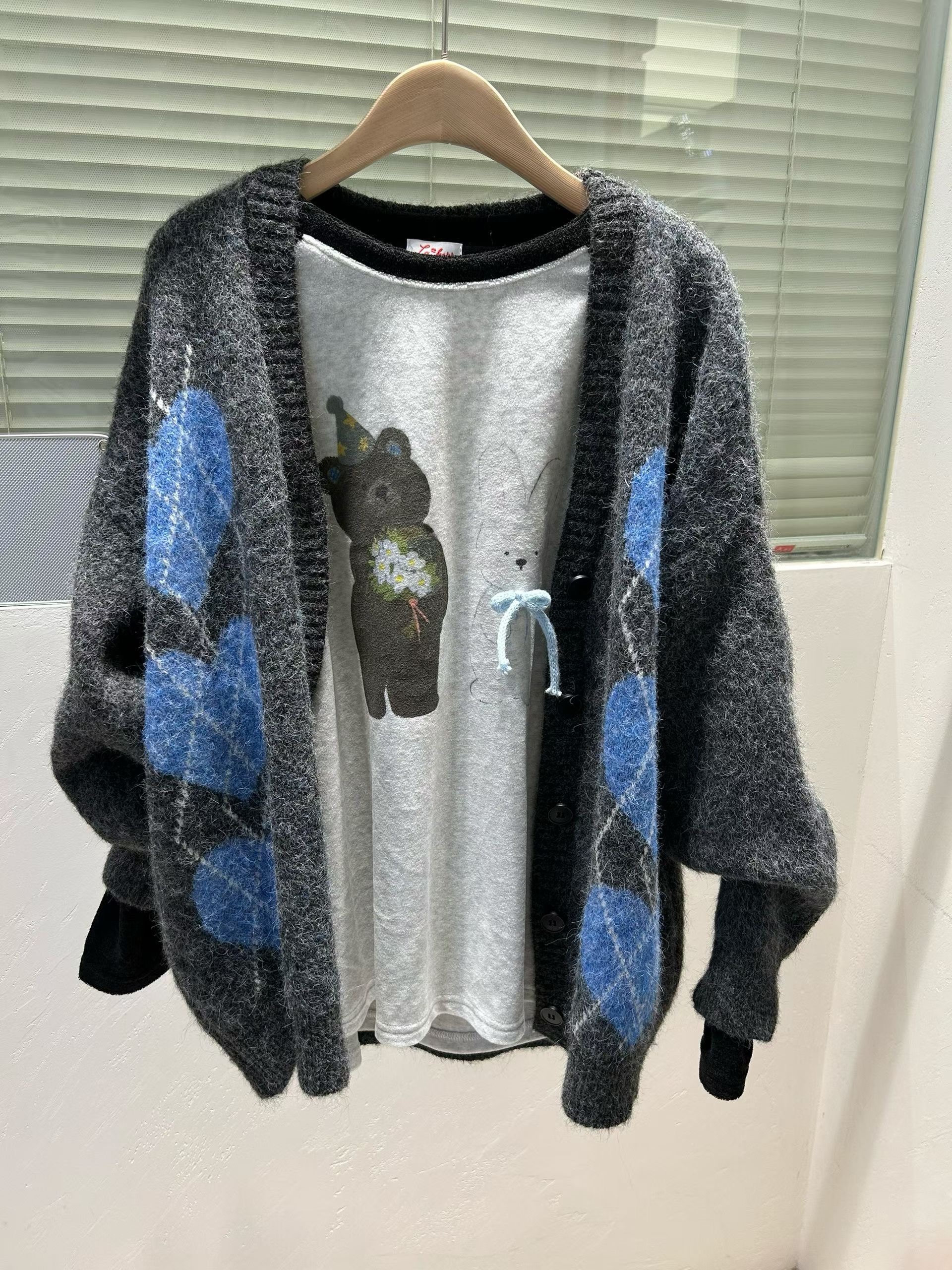 LA KERR韓國代購㊣女士新品時尚熱賣職業人氣毛衣不含內搭LA KERR毛衣