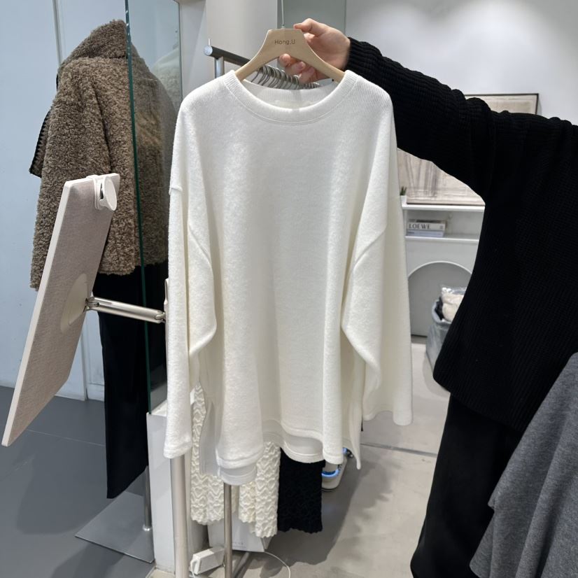 HONG.U東大門㊣實拍女士新品時尚推薦人氣熱賣真品長袖T恤HONG.U長袖T恤