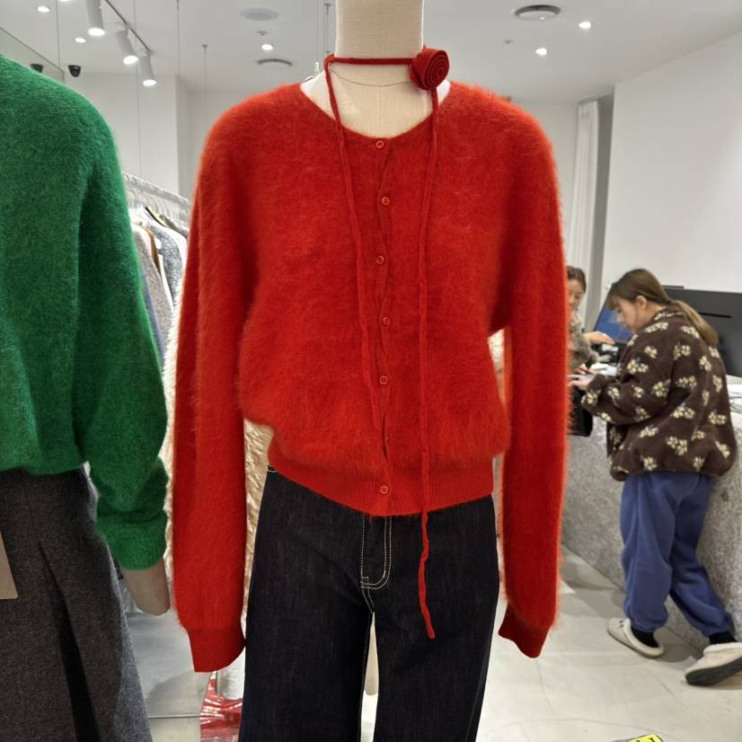 NEROLI 36韓國代購㊣女士新品真品25秋冬針織衫含脖帶套裝NEROLI 36針織衫