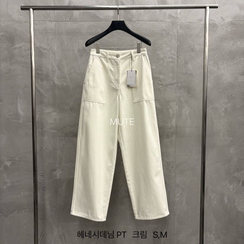 MUTE-P韓國直郵㊣女裝新品熱賣職業真品人氣25秋冬時尚休閑褲MUTE休閑褲