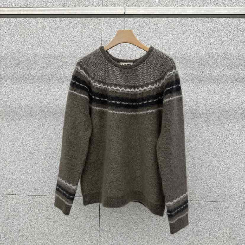 AT THE BAGEL東大門㊣實拍女裝新品時尚推薦休閑25秋冬毛衣AT THE BAGEL毛衣