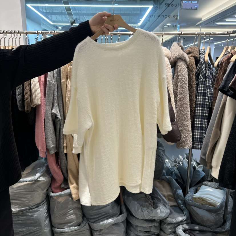 HONG.U韓國直郵㊣女士新款職業25秋冬熱賣推薦時尚休閑T恤HONG.UT恤