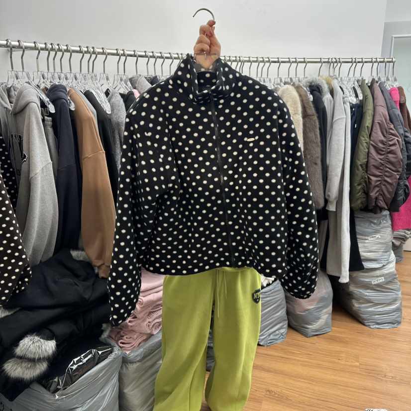 GABIZON東大門㊣直郵女裝新款休閑推薦熱賣職業夾克抓絨拉鏈GABIZON夾克