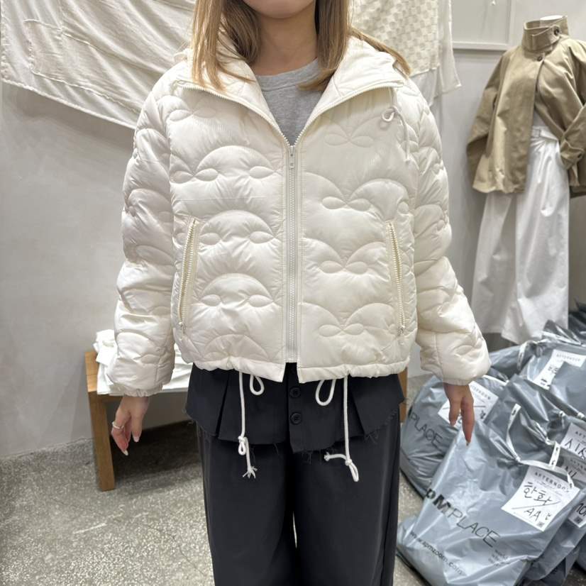 AFTERNOON韓國直郵㊣女士新款25秋冬人氣職業休閑時尚短款棉服AFTERNOON短款棉服