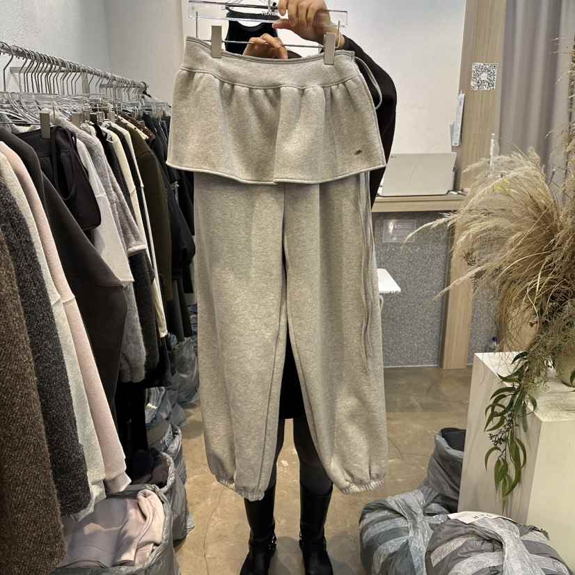 PLOVER東大門㊣代購女裝新品人氣時尚熱賣休閑真品裙褲加絨PLO_VER裙褲