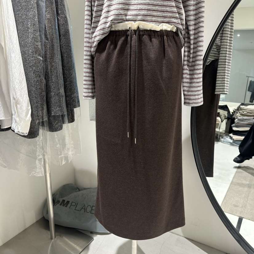 GRADE東大門㊣實拍女士新款推薦時尚25秋冬真品職業休閑長裙GRADE長裙