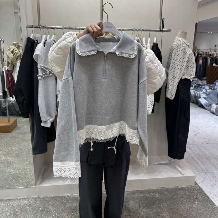 AFTERNOON韓國直郵㊣女裝新品真品休閑人氣推薦25秋冬衛衣加絨AFTERNOON衛衣