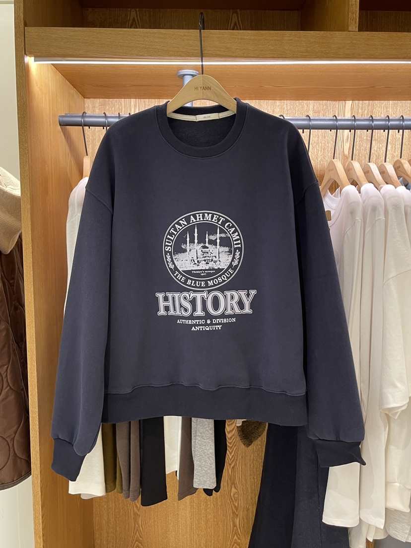 HI YANN韓國直郵㊣女裝新款熱賣時尚推薦休閑職業25秋冬衛衣HI YANN衛衣