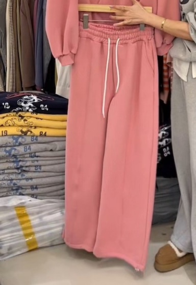 BOUND.A東大門㊣直郵女士新款25秋冬休閑熱賣職業休閑褲加絨BOUND.A休閑褲