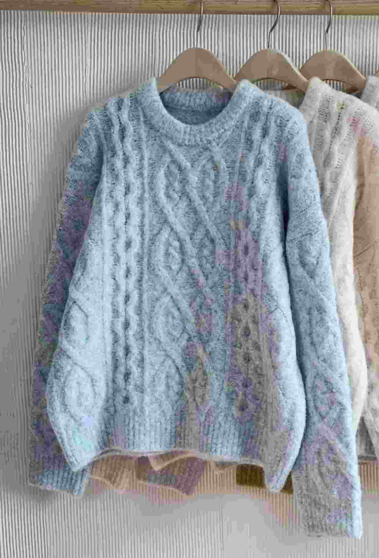 THE BON韓國直郵㊣女裝新品休閑推薦25秋冬人氣熱賣職業毛衣THE BON毛衣