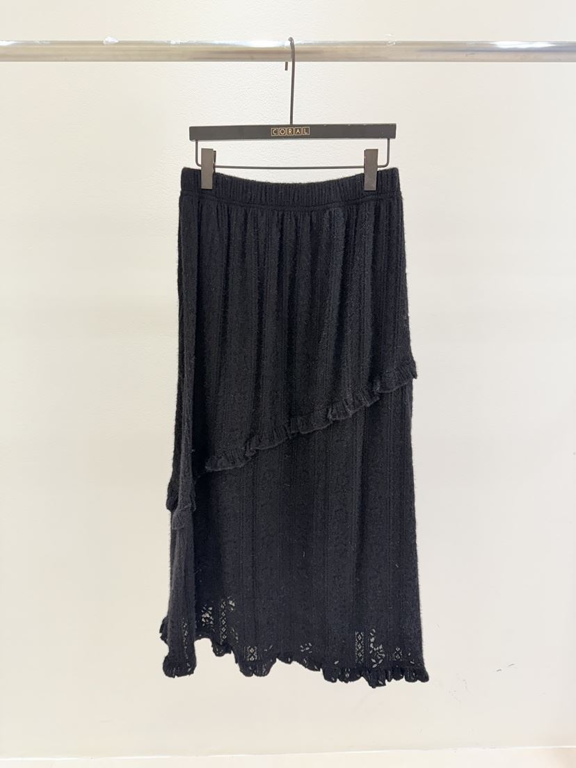 CORAL韓國直郵㊣女士新品真品時尚職業熱賣人氣推薦長裙蕾絲CORAL長裙