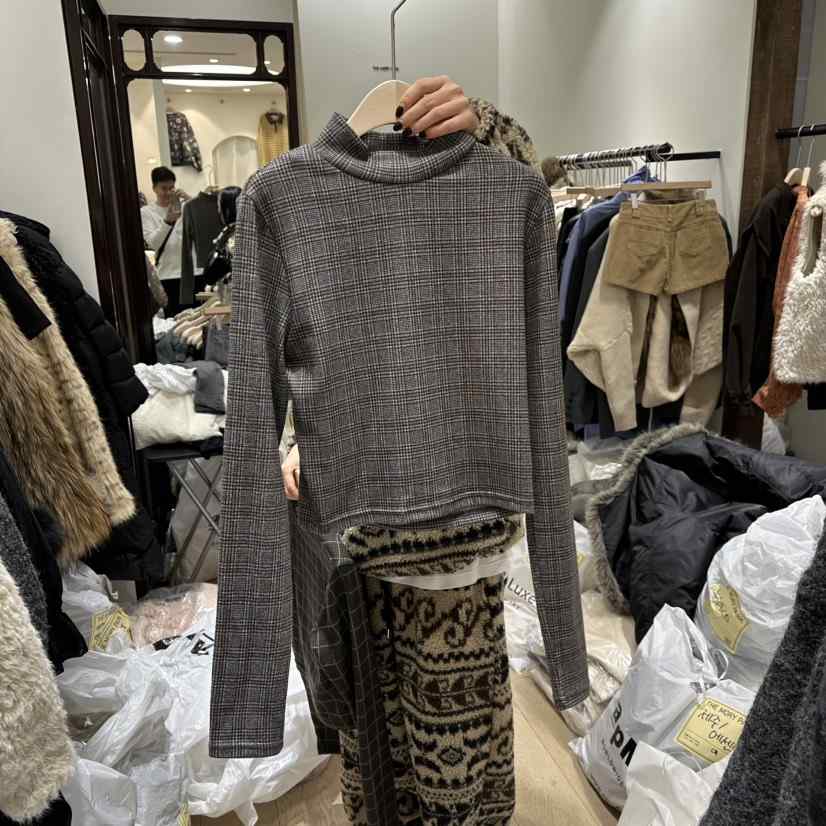 THEMORYPARK韓國代購㊣女士新款人氣推薦休閑熱賣職業長袖T恤THE MORY PARK長袖T恤