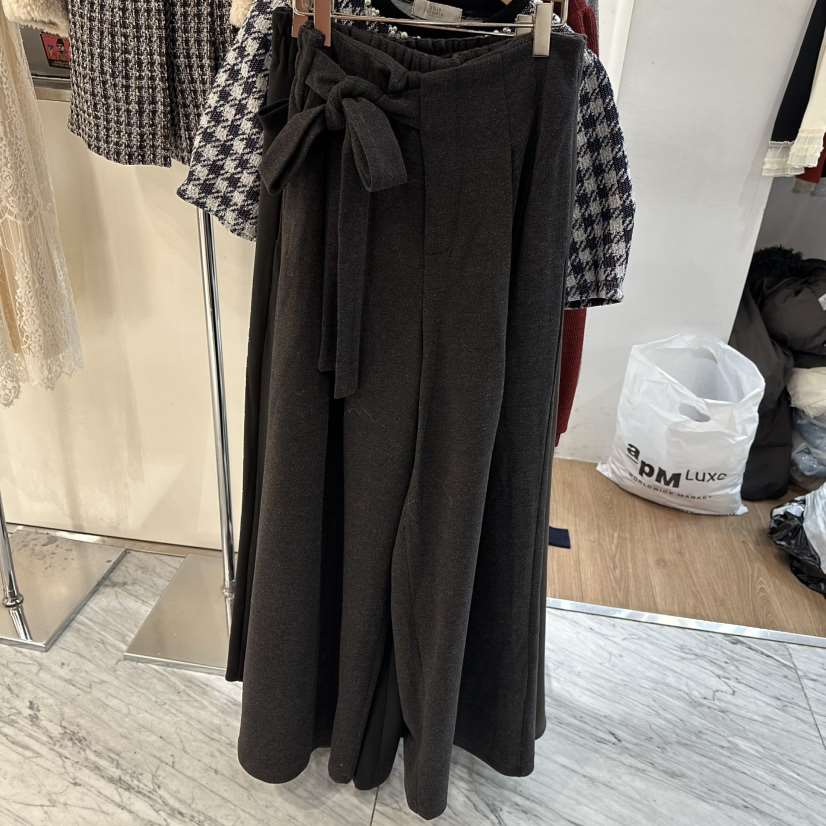 ABLESTUDIO韓國代購㊣女裝新款推薦熱賣職業休閑休閑褲羊毛ABLESTUDIO休閑褲