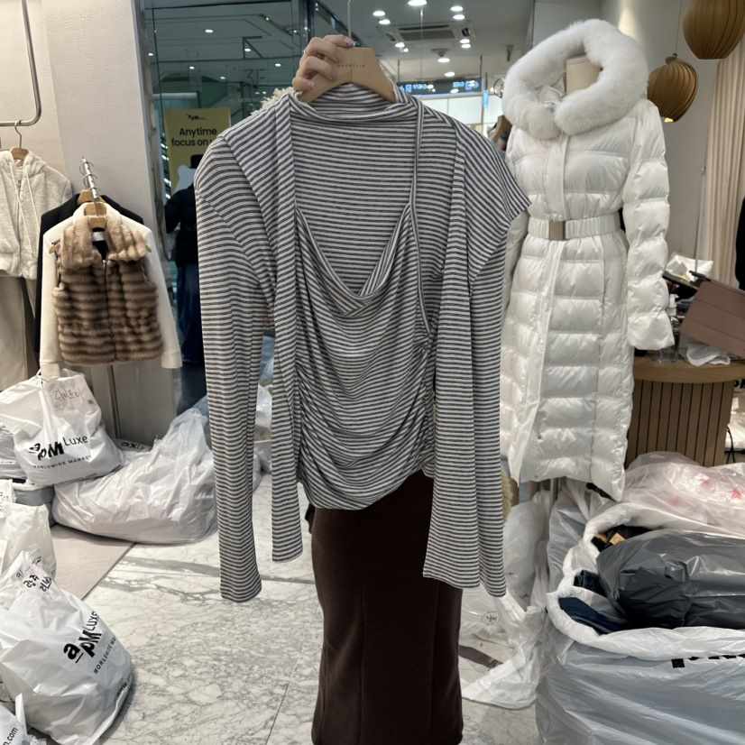 MAGNOLIA36-L韓國代購㊣女士新品25秋冬熱賣時尚人氣休閑套裝MAGNOLIA36-L套裝