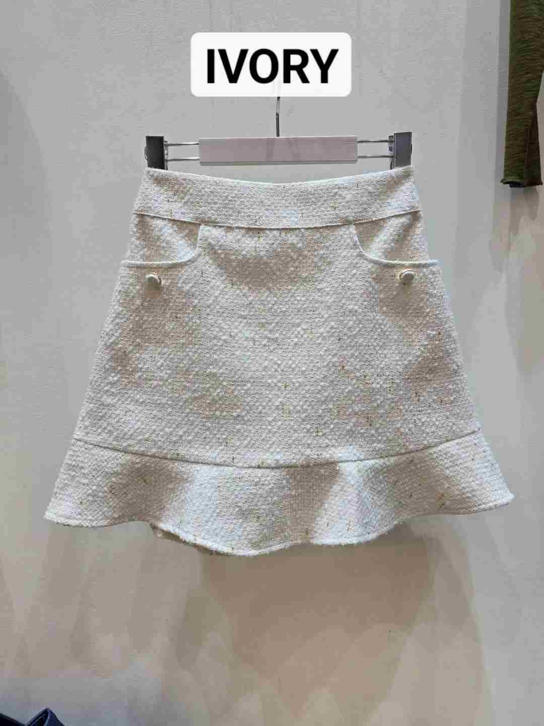 SOOMANCHAE-수만채-T韓國直郵㊣女士新品休閑職業時尚短裙SOOMANCHAE短裙