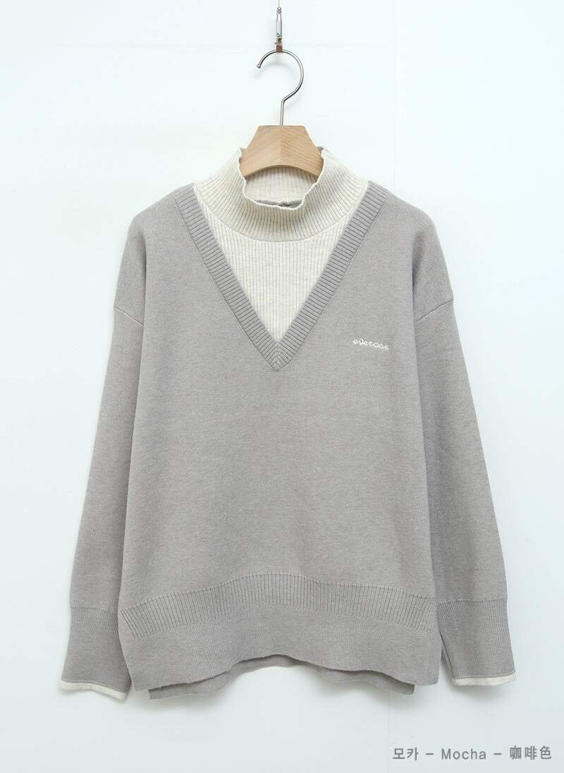 I BLLE韓國代購㊣女裝新品時尚人氣真品職業25秋冬推薦針織衫I BLLE針織衫