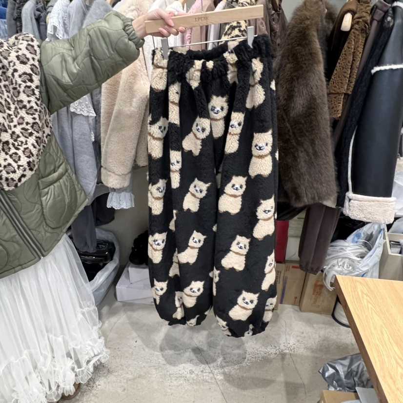 J PEAK/BY FLOW韓國代購㊣女裝新品熱賣職業休閑褲羊駝毛J PEAK休閑褲