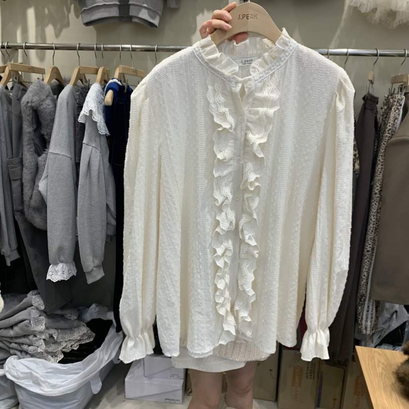 J PEAK/BY FLOW東大門㊣代購女士新品真品襯衫蕾絲衫蕾絲J PEAK襯衫/蕾絲衫