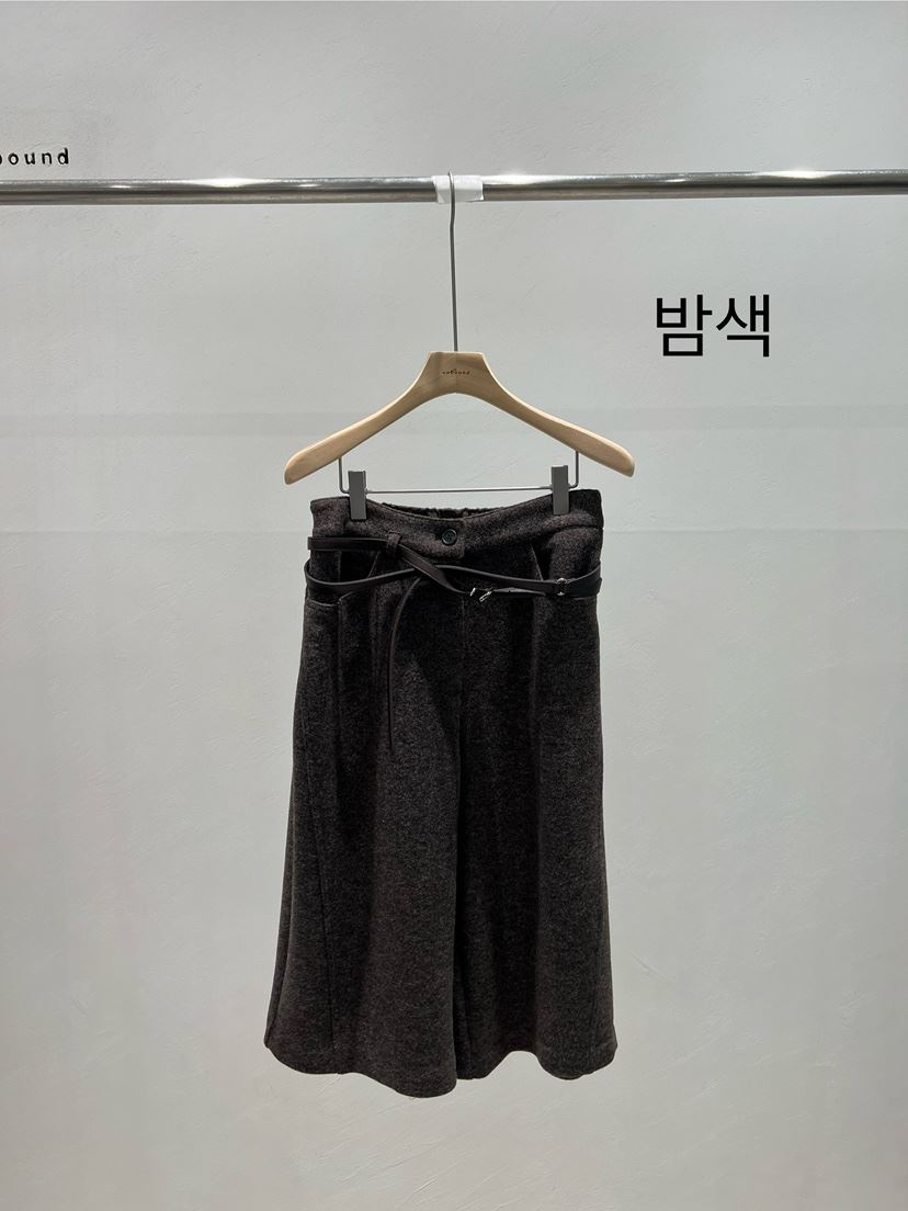 UNBOUND東大門㊣代購女裝新款職業休閑熱賣推薦短褲不含腰帶UNBOUND短褲