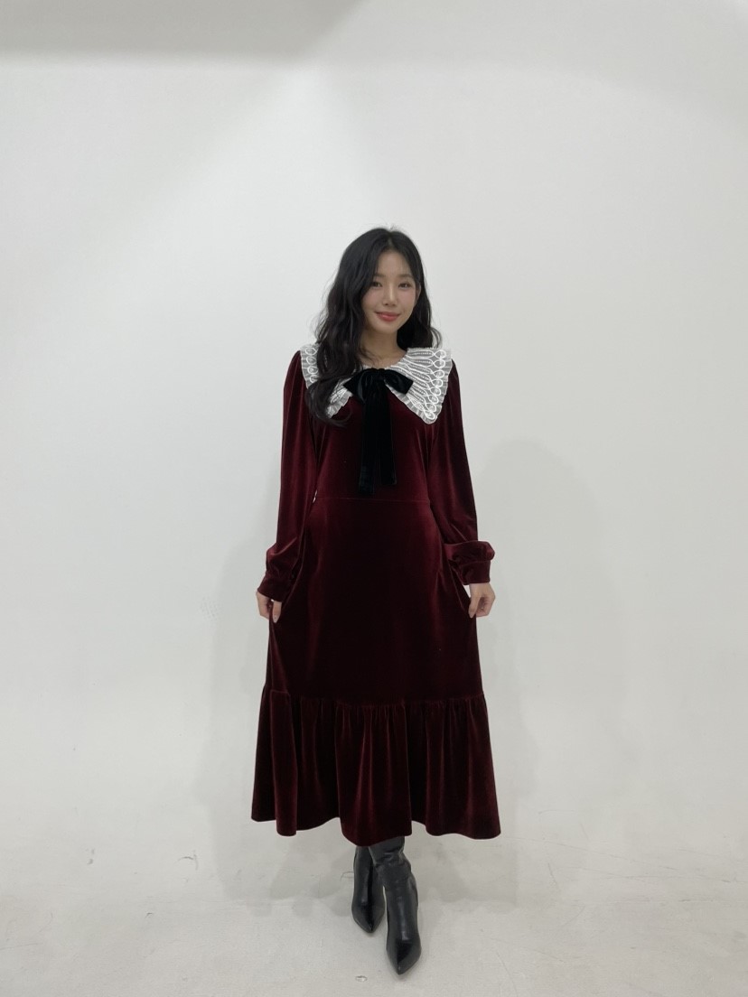 NAPKIN東大門㊣直郵女裝新品人氣推薦休閑熱賣25秋冬連衣裙NAPKIN連衣裙