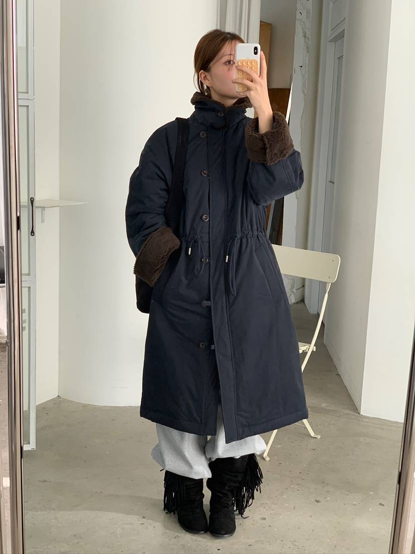 UNBOUND韓國直郵㊣女裝新品職業人氣推薦時尚熱賣中長款大衣UNBOUND中長款大衣