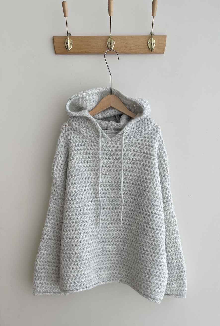 MINIQUEENS東大門㊣代購女裝新品推薦休閑職業毛衣連帽針織衫MINIQUEENS毛衣