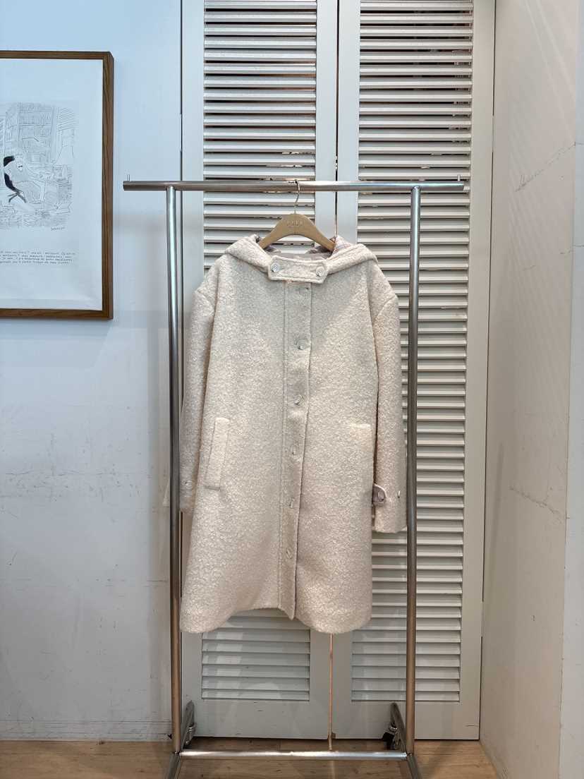 FAVE-L東大門㊣實拍女裝新品時尚休閑職業人氣中長款大衣格子FAVE-L中長款大衣