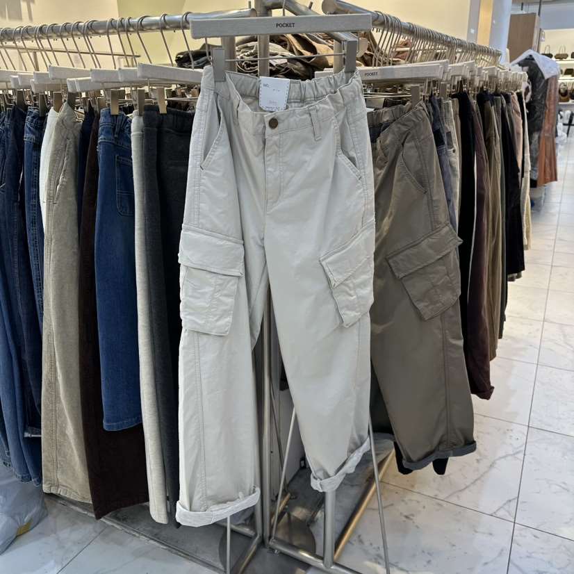 POCKET-Q東大門㊣實拍女裝新款推薦人氣25秋冬職業時尚休閑褲POCKET-Q休閑褲