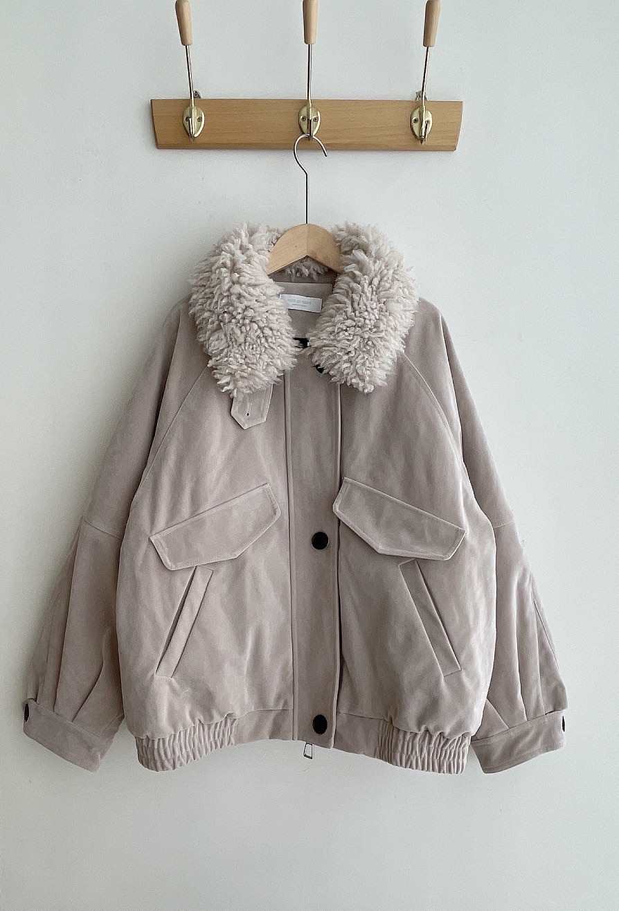 MINIQUEENS韓國代購㊣女裝新款25秋冬休閑時尚推薦夾克絨鴨MINIQUEENS夾克