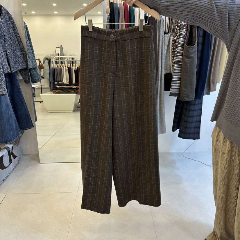 FUNNY POWDER東大門㊣實拍女士新款職業熱賣時尚人氣休閑褲THE FUNNY休閑褲