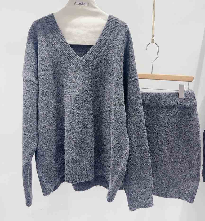 AWESOME-P東大門㊣實拍女裝新品推薦時尚25秋冬職業套裝套裝AWESOME-P套裝