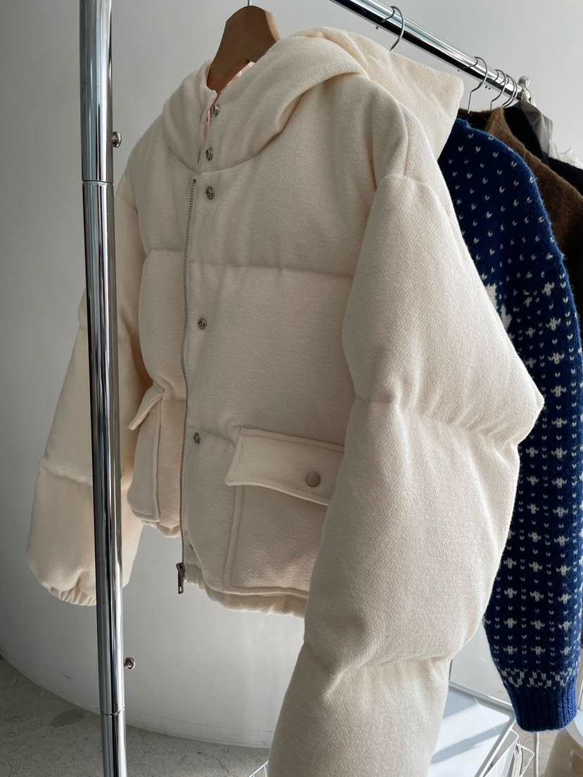 MEET ME韓國直郵㊣女士新款人氣時尚25秋冬短款羽絨服填充鴨絨MEET ME短款羽絨服