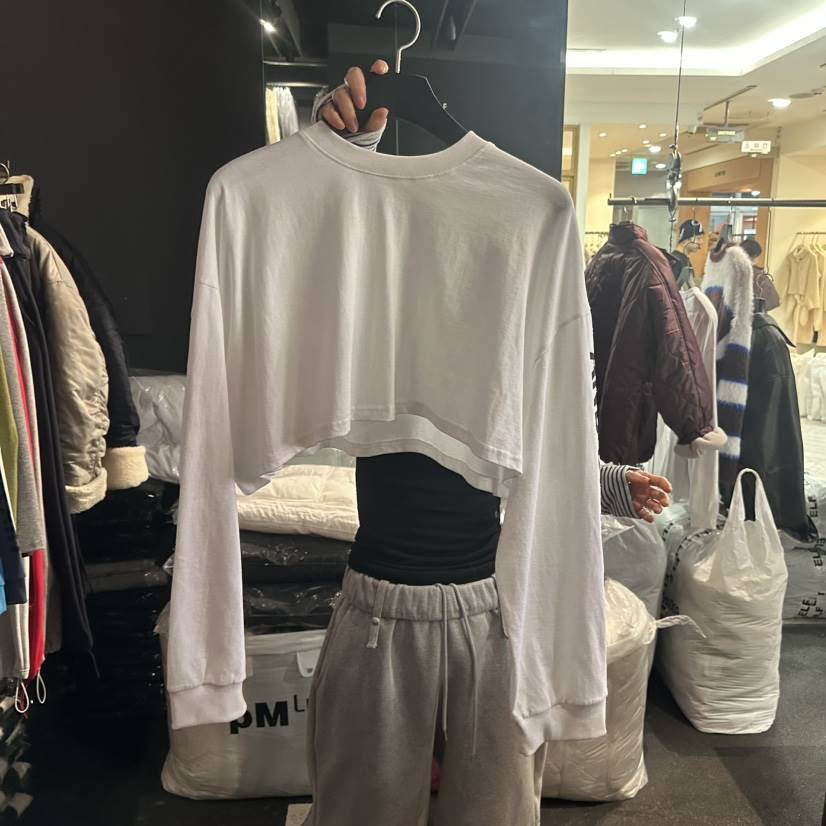 ELF-L東大門㊣實拍女裝新品休閑人氣真品時尚推薦熱賣長袖T恤PROJECT ELF/ELF-L長袖T恤