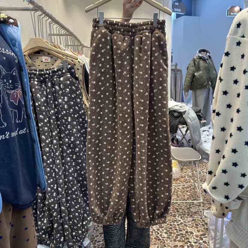 THE LINE-Q東大門㊣代購女士新品時尚25秋冬推薦休閑褲羊毛THE LINE-Q休閑褲