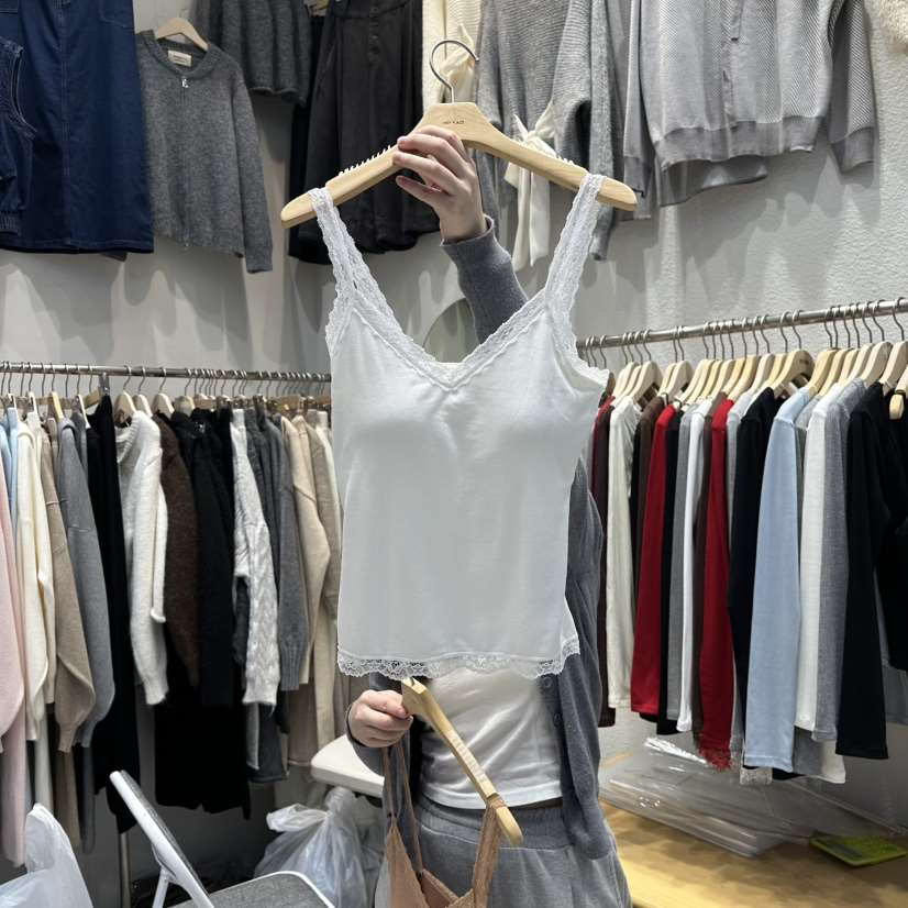 HOT PLACE東大門㊣代購女士新款時尚熱賣休閑人氣吊帶背心HOT PLACE_ISSUE/DREAM GIRIS吊帶/背心