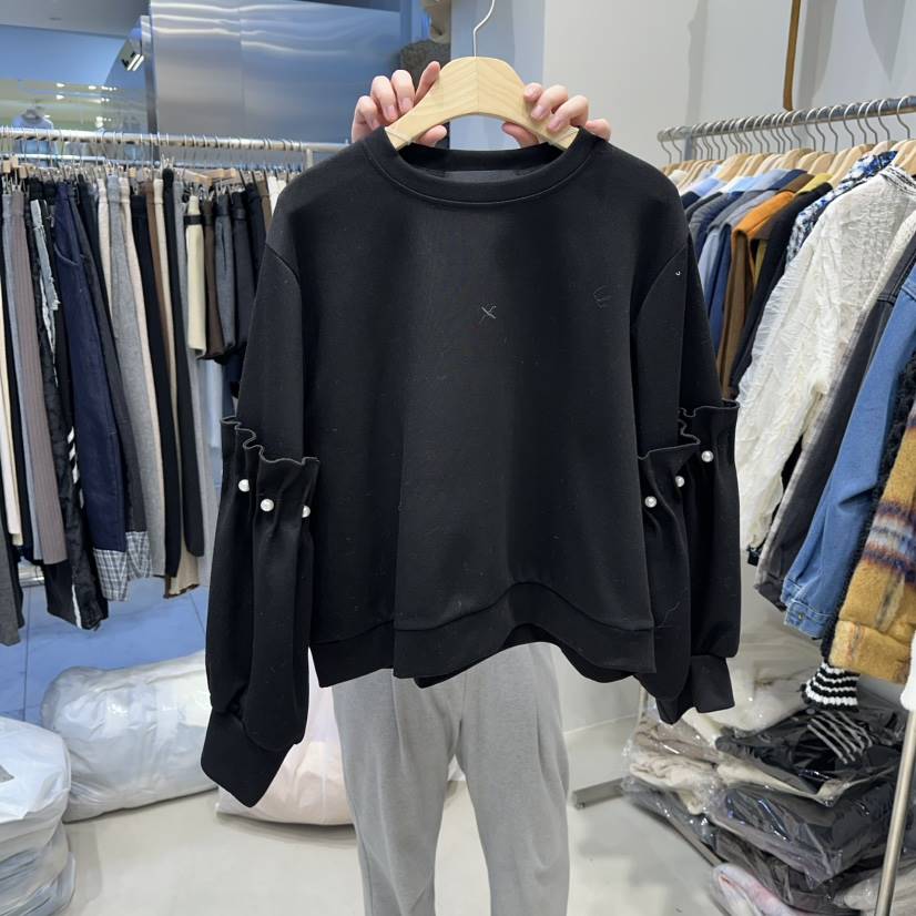 HOT PLACE韓國代購㊣女裝新款人氣時尚真品熱賣25秋冬衛衣HOT PLACE_ISSUE/DREAM GIRIS衛衣