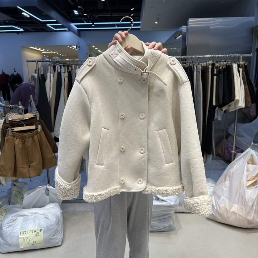 HOT PLACE韓國代購㊣女裝新品熱賣職業推薦時尚25秋冬夾克HOT PLACE_ISSUE/DREAM GIRIS夾克