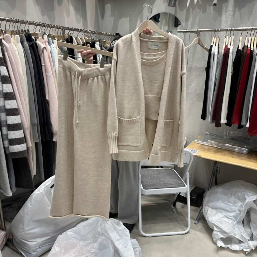 HOT PLACE韓國代購㊣女士新款職業休閑時尚套裝三件套口袋HOT PLACE_ISSUE/DREAM GIRIS套裝