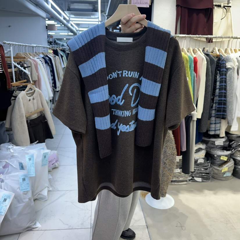 LULULALLA東大門㊣實拍女士新款人氣熱賣時尚休閑25秋冬套裝套裝LULULALLA套裝