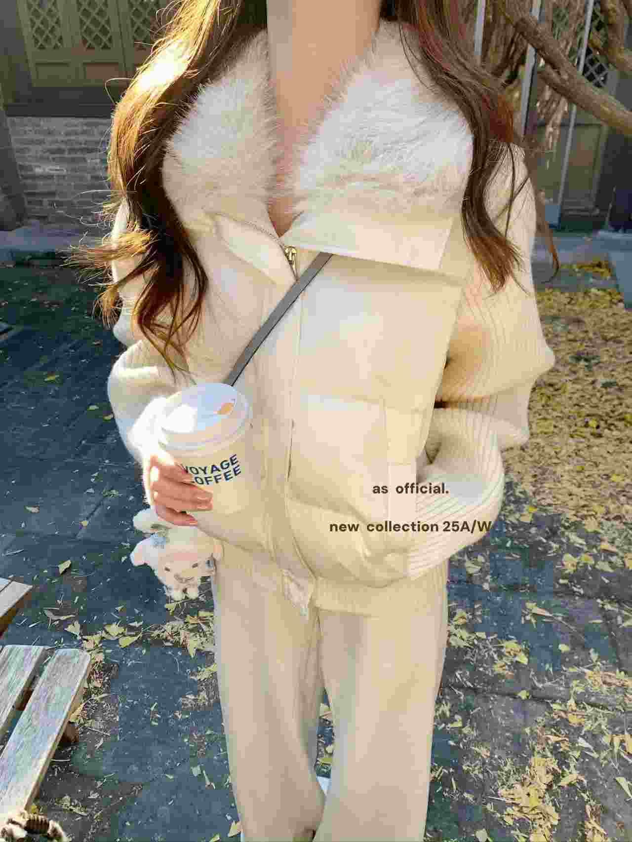 ANGE韓國直郵㊣女裝新品人氣時尚推薦職業25秋冬短款羽絨服ANGE短款羽絨服