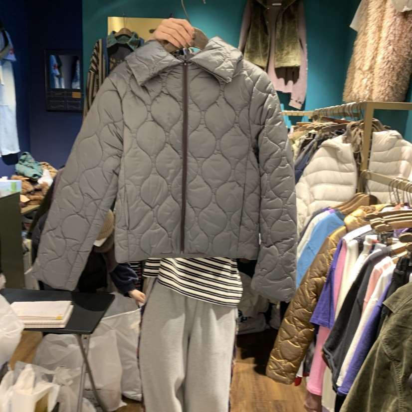 MERCI LINDA東大門㊣直郵女士新品職業休閑人氣真品短款棉服MERCI LINDA短款棉服