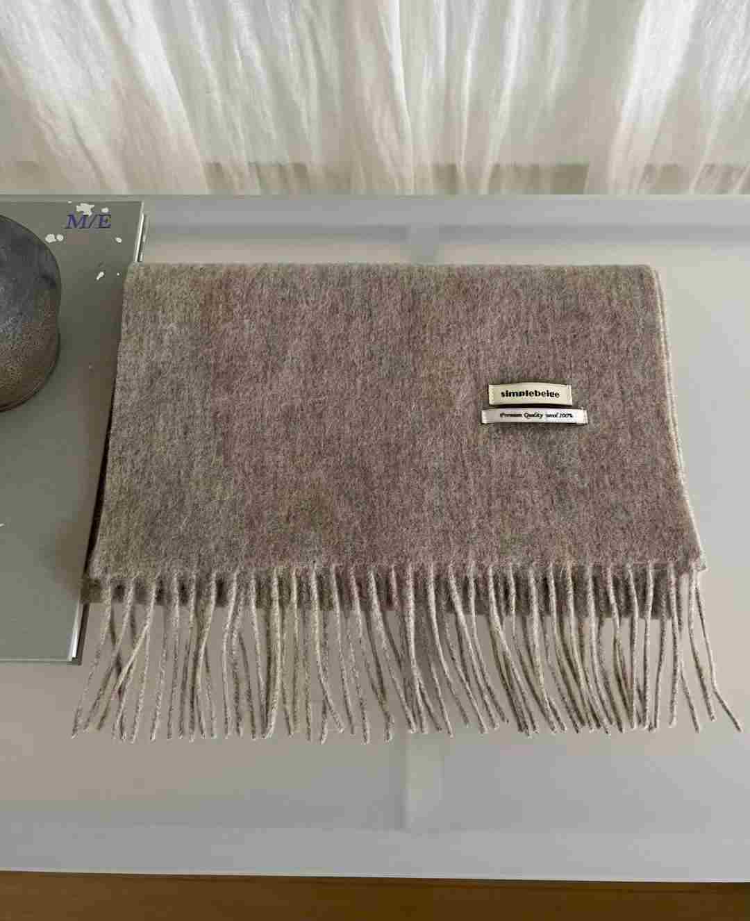 SIMPIEBEIGE韓國代購㊣女士新品真品推薦職業時尚圍巾披肩圍巾SIMPIEBEIGE圍巾/披肩