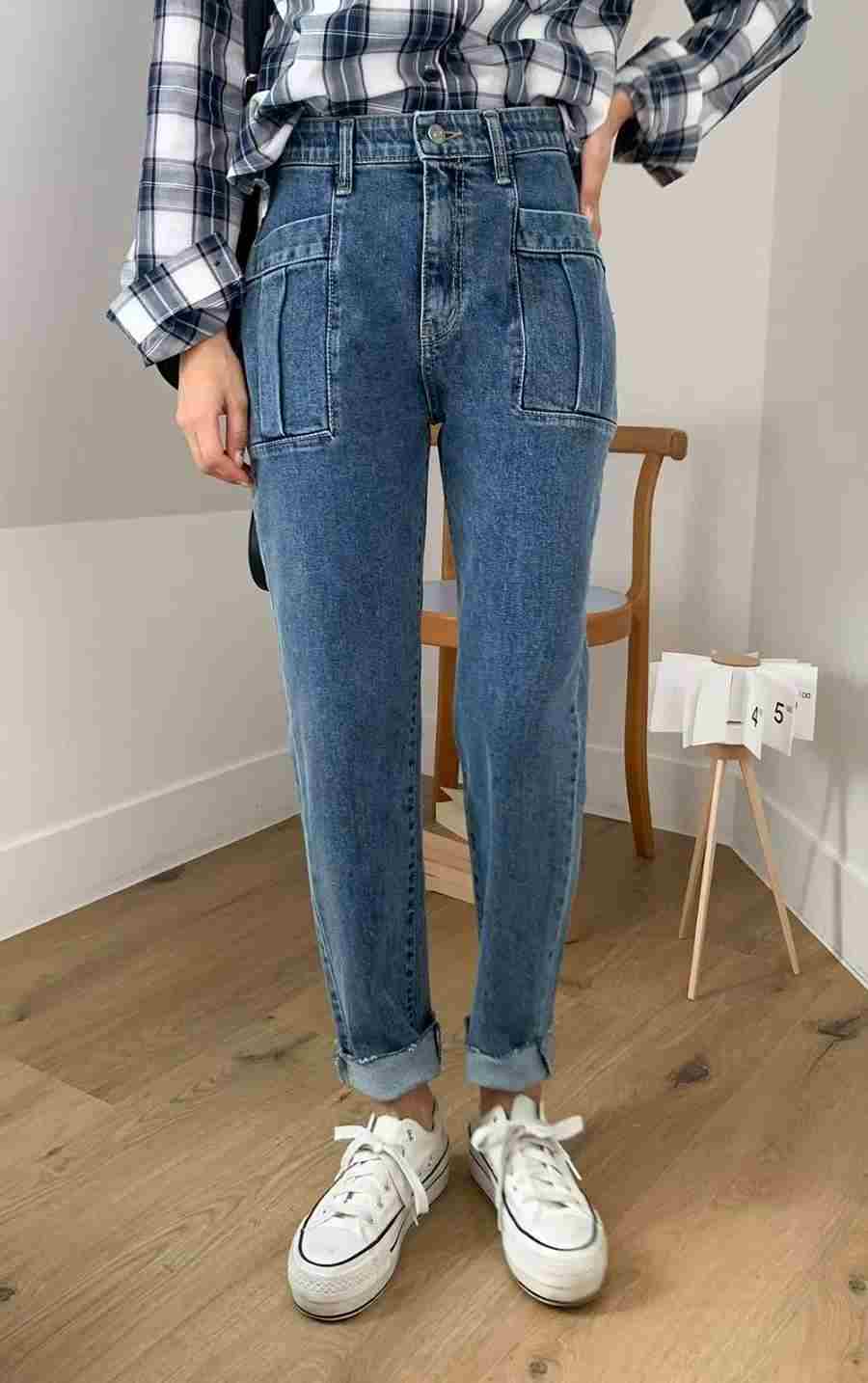 7STAR東大門㊣代購女士新品休閑真品人氣25秋冬推薦時尚牛仔褲7STAR牛仔褲