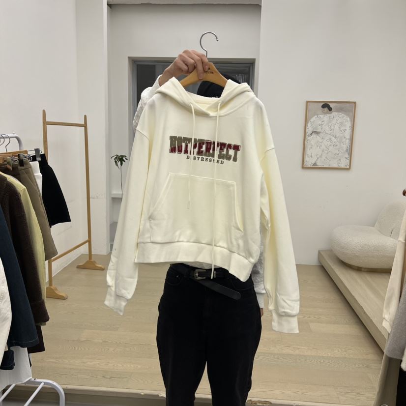 DRESS ROOM韓國直郵㊣女士新品真品休閑職業推薦熱賣衛衣兜帽DRESS ROOM衛衣