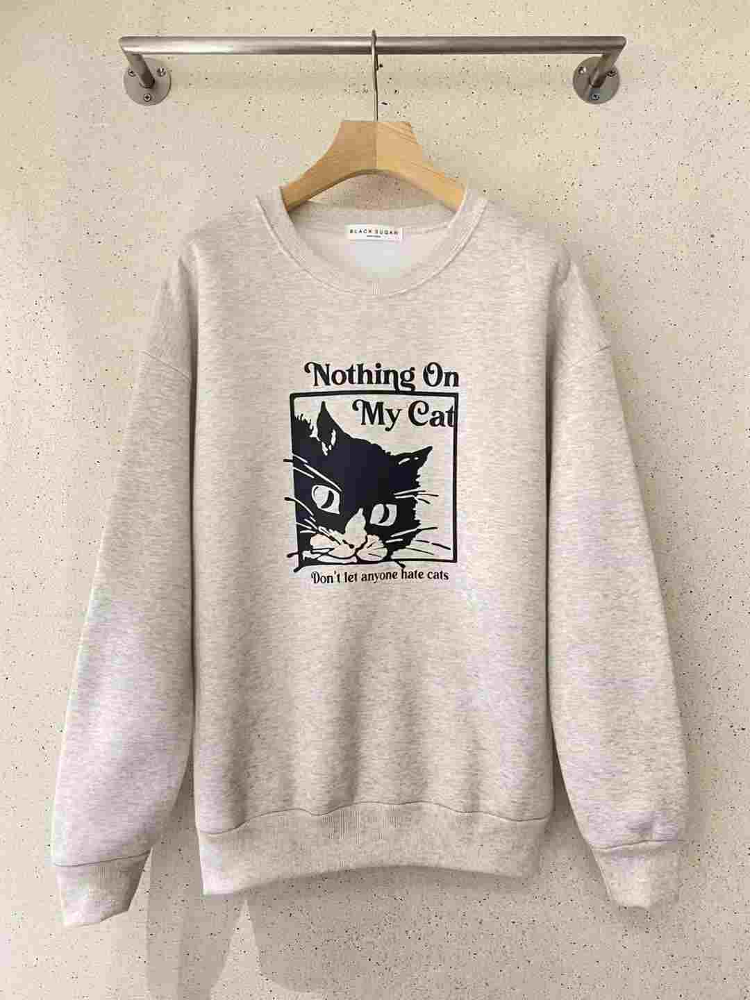 BLACK SUGAR-블랙슈가-T韓國代購㊣女士新款推薦真品衛衣BLACK SUGAR衛衣