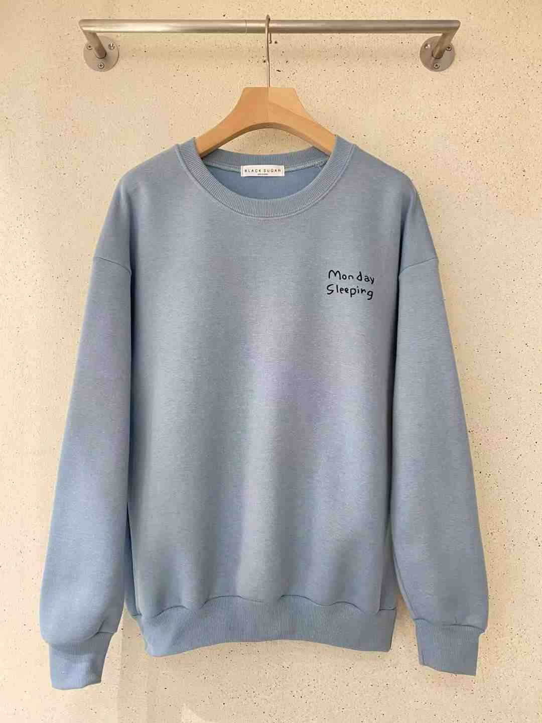 BLACK SUGAR-블랙슈가-T韓國代購㊣女裝新款真品推薦衛衣BLACK SUGAR衛衣
